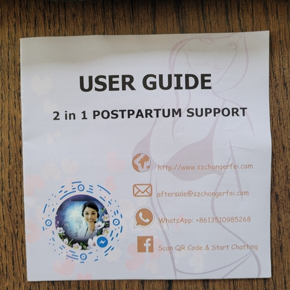 2 in 1 Postpartum Support Recovery Belly Wrap Waist/Pelvis Belt Plus Size NEW - Picture 7 of 10